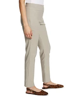 Gloria Vanderbilt Women's Tummy-Control Pull-On Slim Trousers, Regular, Short & Long
