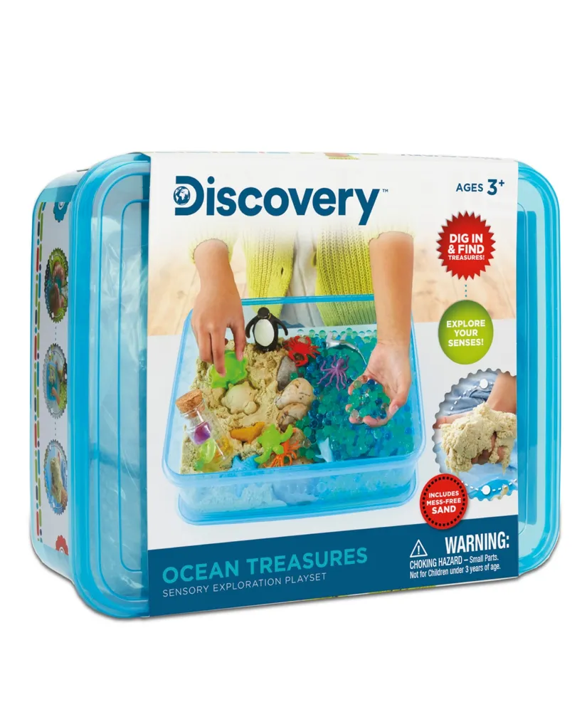 Discovery Kids Ocean Treasures Sensory Exploration 38 Pieces Play Set