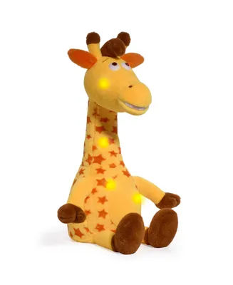 Geoffrey's Toy Box 14" Toy Plush Led with Sound Giraffe Buddies, Created for Macys