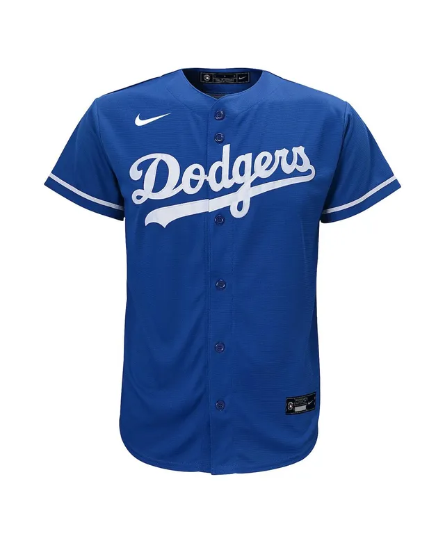 Big Boys and Girls Los Angeles Dodgers Official Blank Jersey