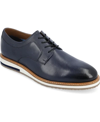 Thomas & Vine Men's Glover Wide Width Tru Comfort Foam Lace-Up Round Toe Derby Shoes