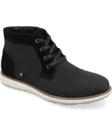 Vance Co. Men's Austin Wide Width Tru Comfort Foam Lace-Up Cap Toe Chukka Boots