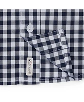 Hope & Henry Boys' Organic Poplin Button Down Shirt, Infant