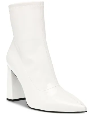 Wild Pair Iloise Pointed-Toe Block-Heel Dress Booties, Created for Macy's