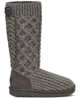 Ugg Kids Classic Cardi Cable Knit Boots