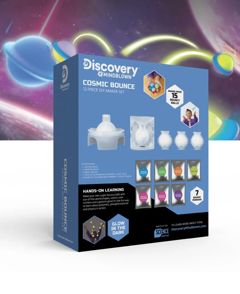 Discovery #Mindblown 12-Piece Cosmic Bounce Diy Maker Set