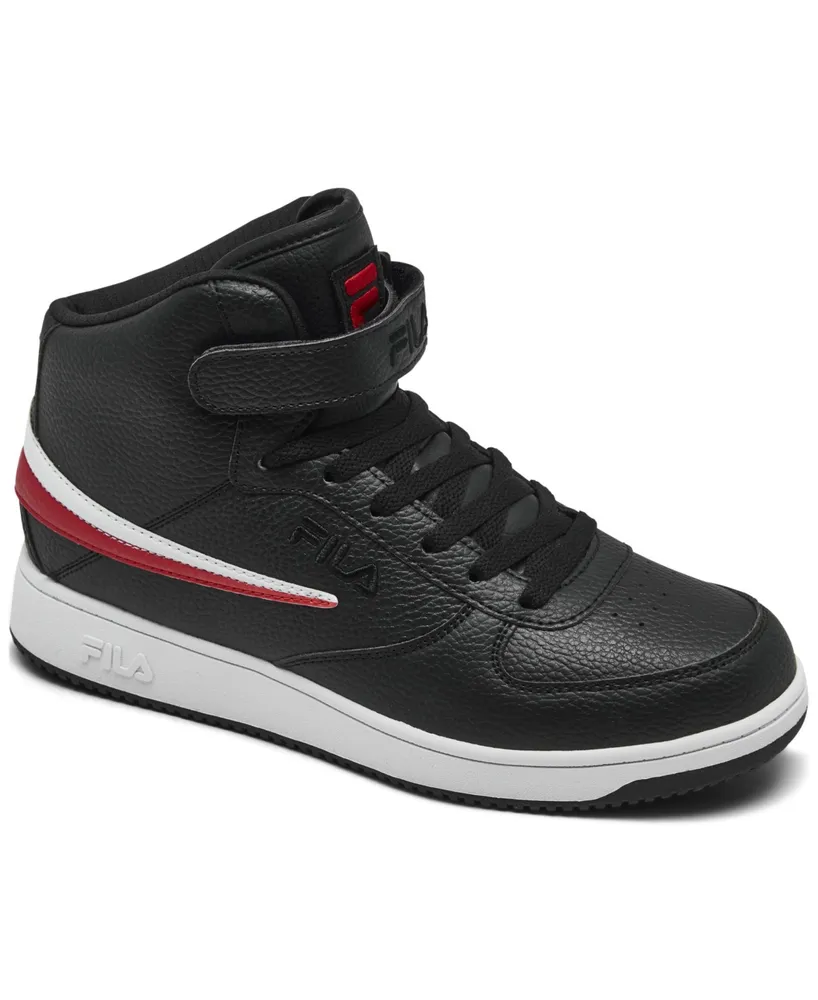 Fila Men's A-High Strap High Top Casual Sneakers from Finish Line