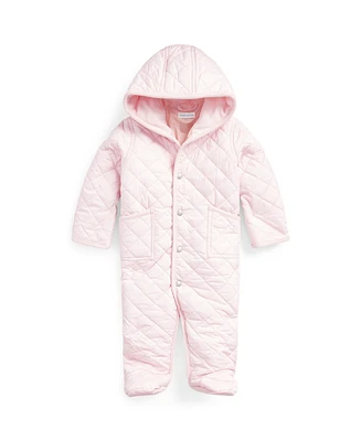 Polo Ralph Lauren Baby Water-Repellent Hooded Barn Bunting One Piece