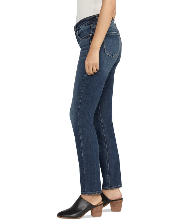 Silver Jeans Co. Plus Size Elyse Mid-Rise Slim Bootcut Jeans