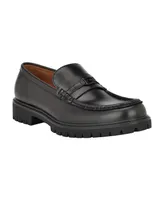 Guess Men's Diolin Branded Lug Sole Dress Loafers