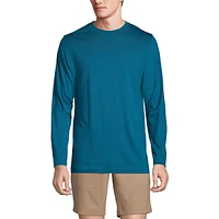 Lands' End Men's Long Sleeve Cotton Supima Tee