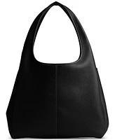 Coach Lana Polished Pebble Leather Medium Shoulder Bag