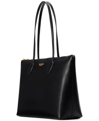 kate spade new york Bleecker Saffiano Leather Large Zip Top Tote