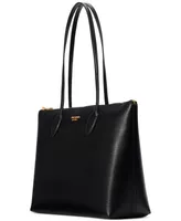 kate spade new york Bleecker Saffiano Leather Large Zip Top Tote