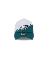 Men's New Era White, Midnight Green Philadelphia Eagles 2023 Sideline 39THIRTY Flex Hat