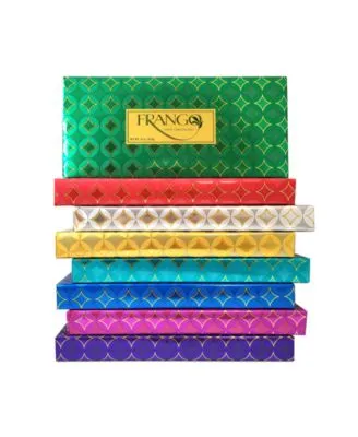 Frango Chocolates 1 Lb Wrapped Gift Box Of Chocolate Collection