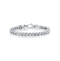 Metallo Stainless Steel Franco Chain Bracelet