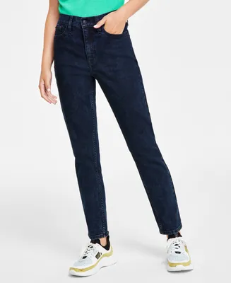 Calvin Klein Jeans Women's High-Rise Stretch Slim-Leg Jeans