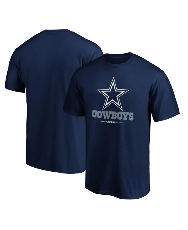 Men's Fanatics Branded White Dallas Cowboys Team Lockup Logo T-Shirt