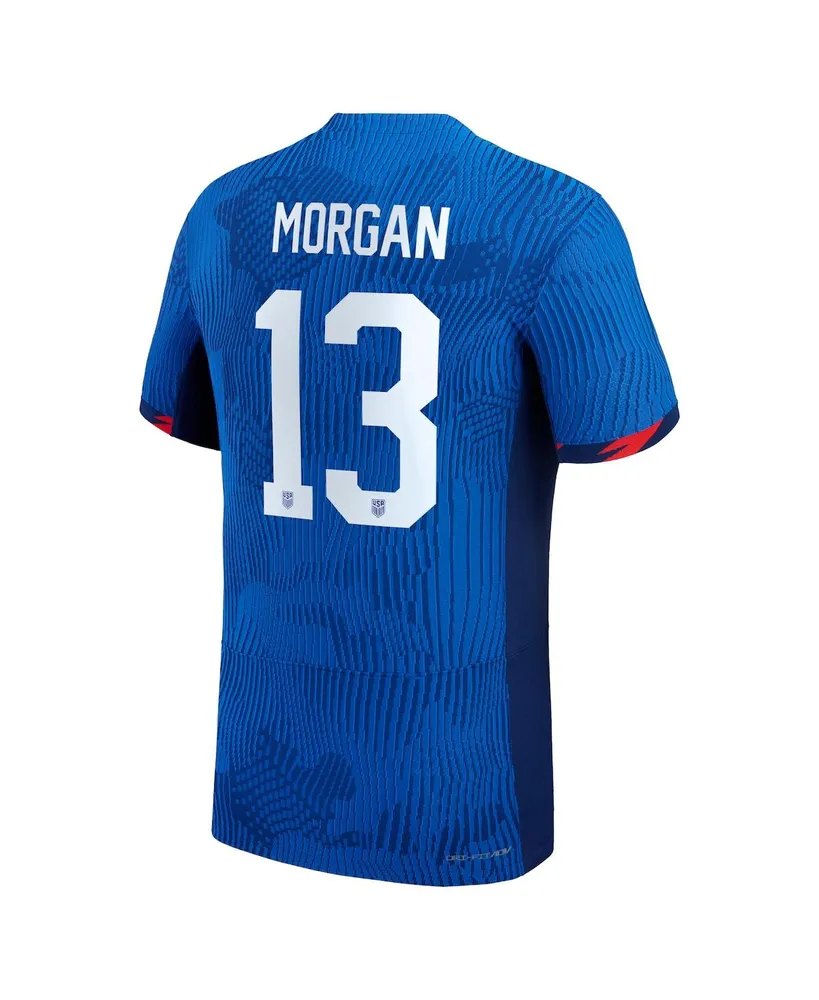 Men's Nike Alex Morgan Royal Uswnt 2023 Away Authentic Jersey