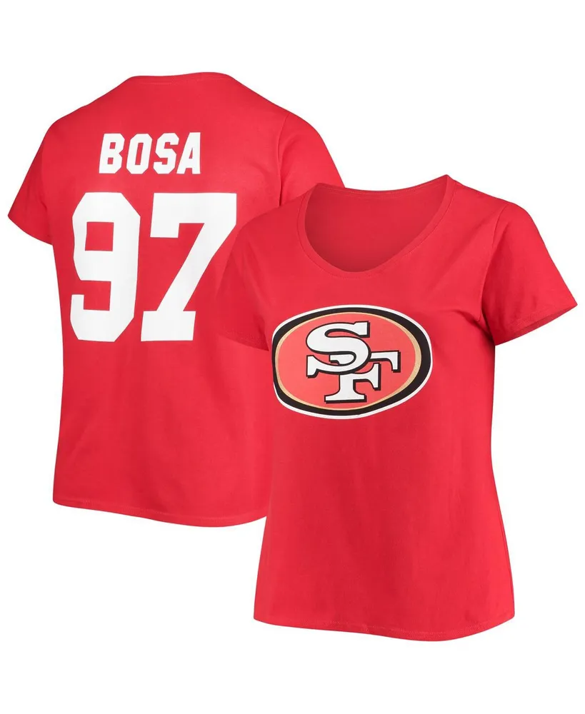 Women's Fanatics Branded George Kittle Scarlet San Francisco 49ers