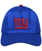 Big Boys and Girls Royal New York Giants Tailgate Adjustable Hat