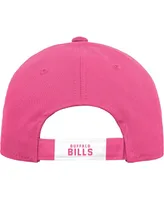 Big Girls Pink Buffalo Bills Adjustable Hat