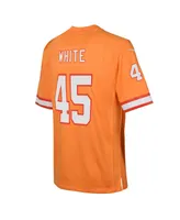 Big Boys Nike Devin White Orange Tampa Bay Buccaneers Throwback Game Jersey