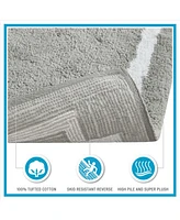 Madison Park Evan Tufted Cotton Bath Rug