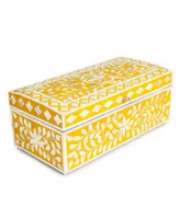 Gauri Kohli Jodhpur Mother of Pearl Decorative Box, Large