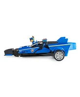 Paw Patrol The Mighty Movie, Chase's Mighty Converting Cruiser with Mighty Pups Action Figure, Lights and Sounds