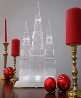 National Tree Company 17" Pre-Lit Christmas Cathedral
