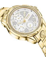 Versus Versace Men's Three-Hand Quartz 6e Arrondissement Gold-Tone Stainless Steel Bracelet 46mm