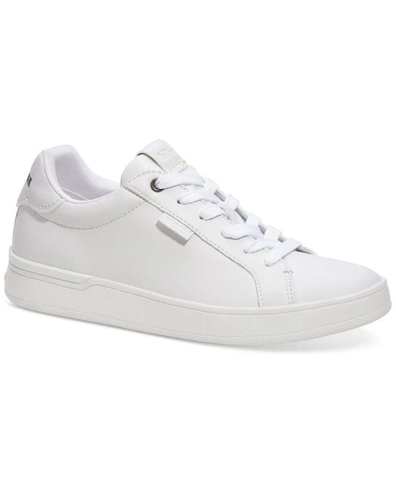 Coach Women's Lowline Lace Up Low Top Signature Sneakers