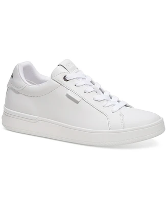 Coach Women's Lowline Lace Up Low Top Signature Sneakers