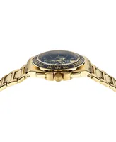 Versace Men's Greca Extreme Swiss Chronograph Gold-Tone Stainless Steel Bracelet Watch 45mm