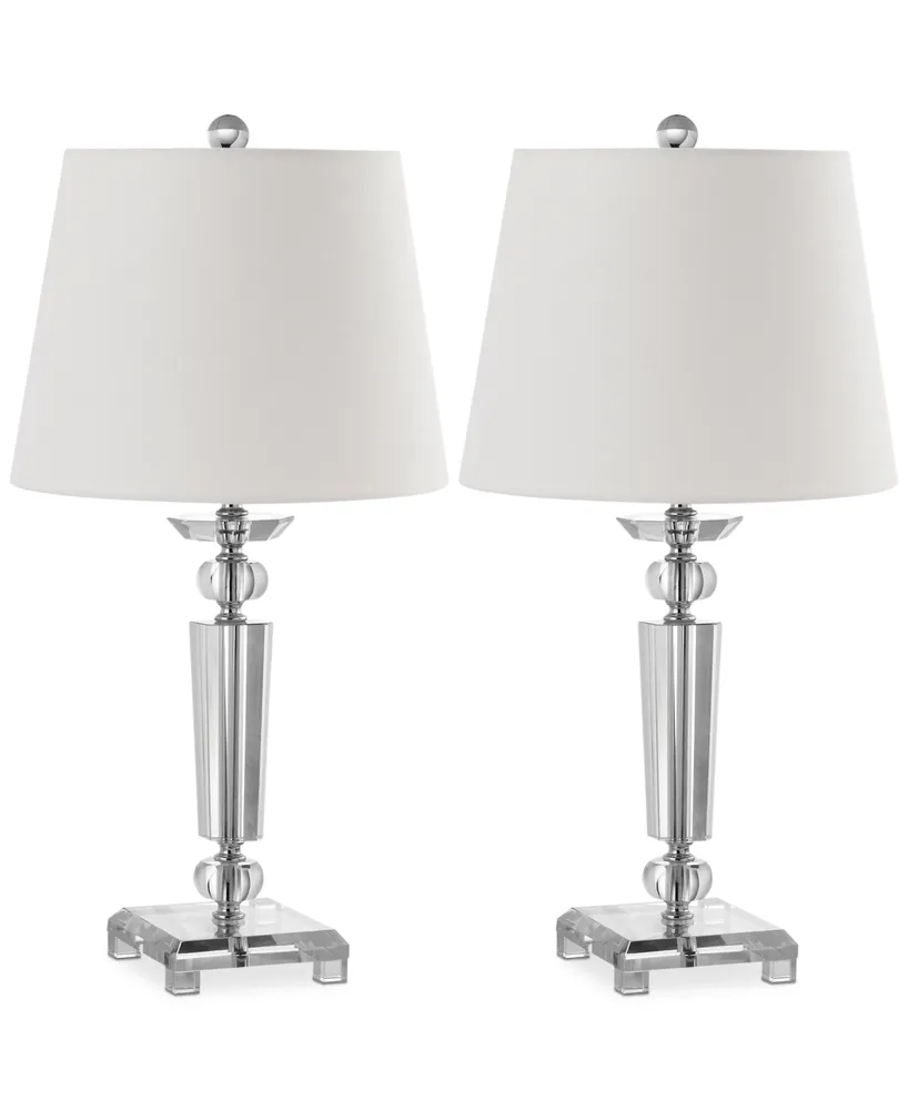 Safavieh Set of 2 Imogene Crystal Table Lamps