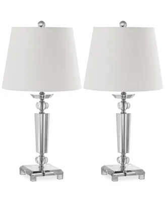 Safavieh Set of 2 Imogene Crystal Table Lamps