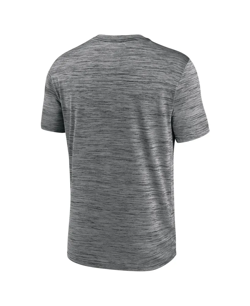 Men's Nike Anthracite Buffalo Bills Big and Tall Velocity Performance T-shirt