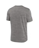 Men's Nike Heather Charcoal Minnesota Vikings Classic Sideline Performance T-shirt