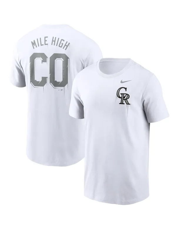 Nike Men's Kris Bryant Black Colorado Rockies Bobblehead T-shirt