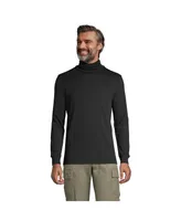 Lands' End Men's Super Soft Supima Turtleneck T-Shirt