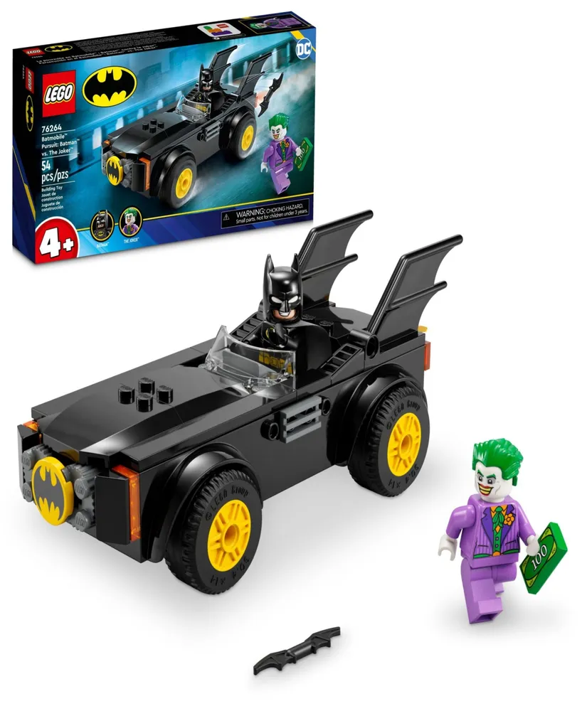 Lego Super Heroes Dc Batmobile Pursuit: Batman vs. The Joker 76264 Building  Set, 54 Pieces