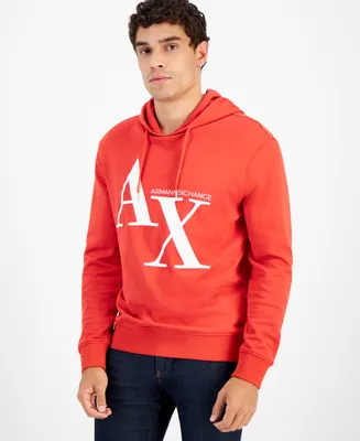 A|X Armani Exchange Men's Pullover Logo Hoodie, Created for Macy's