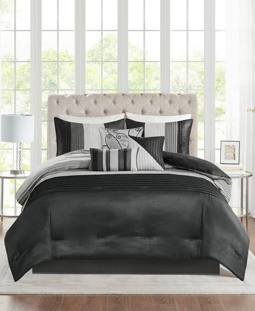 Closeout! Madison Park Amherst 7-Pc. Comforter Set