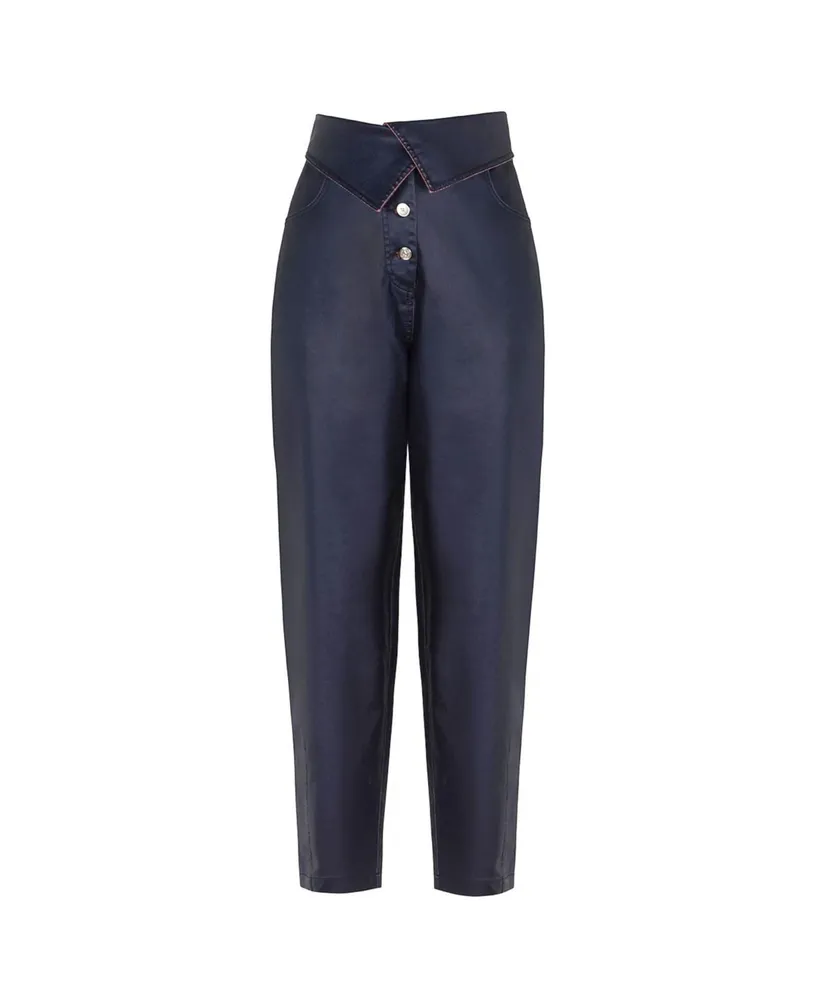 Flare Navy Blue Pants, NOCTURNE