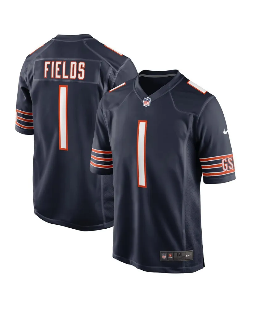 Home  Nike Men's Nike Justin Fields Navy Chicago Bears Player