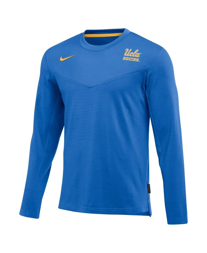 Men's Nike Blue Ucla Bruins 2022 Game Day Sideline Performance Long Sleeve T-shirt