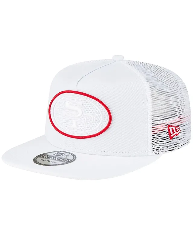 San Francisco 49ers New Era Golfer Snapback Hat - Tan