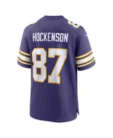 Nike Men's T.j. Hockenson Minnesota Vikings Alternate Game Player Jersey